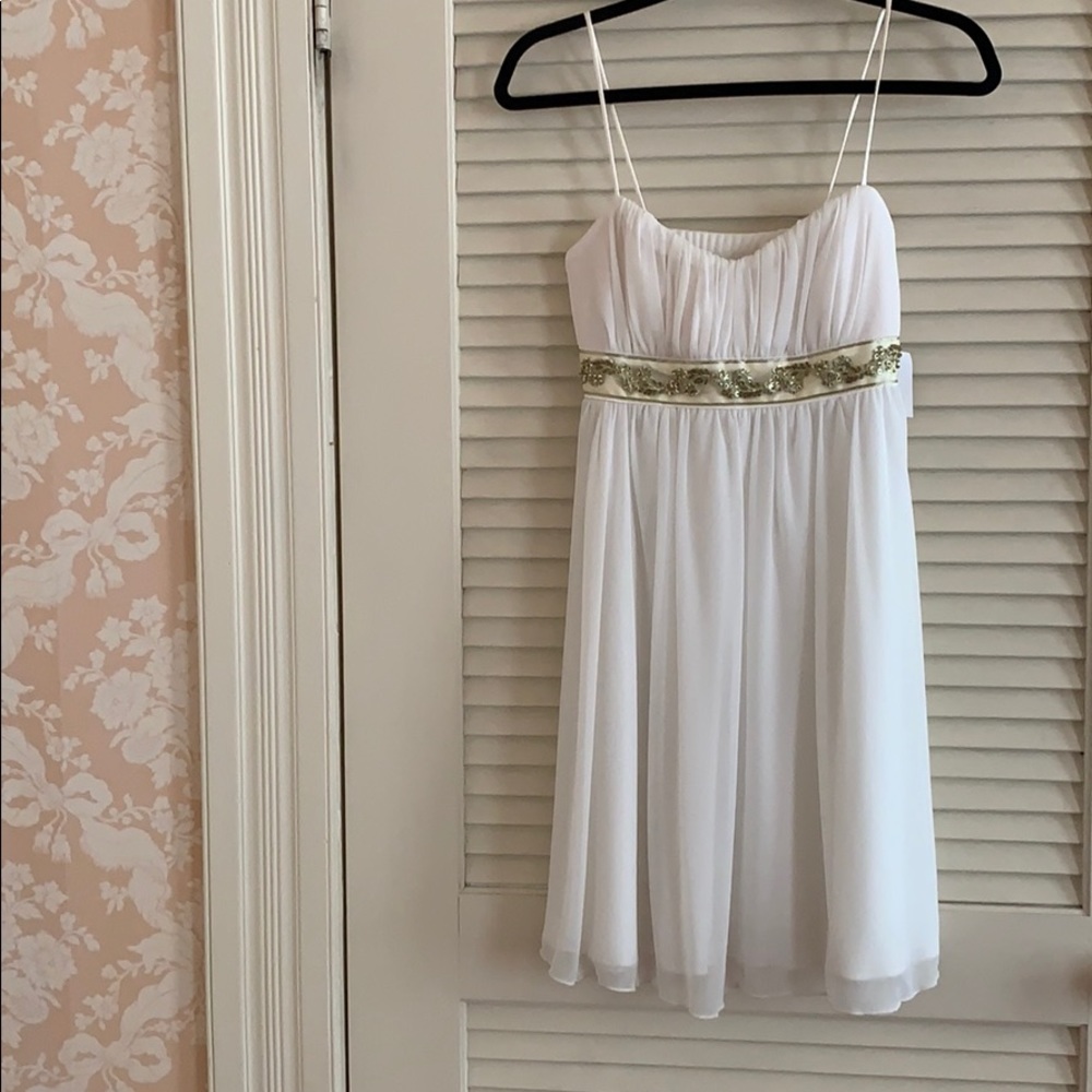 TEEZE ME Ivory Cocktail Dress